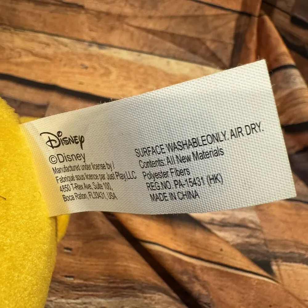 Disney Winnie the Pooh Bear Plush Stuffed Animal Toy 10" Soft Red Shirt Cuddly - Picture 7 of 8